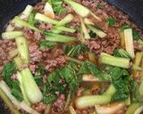たけのこと青梗菜のそぼろあんっ♡作り方6写真