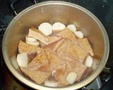 厚揚げと長いもの甘辛煮♪作り方3写真