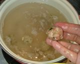 豚肉団子と春雨のスープ♪作り方4写真
