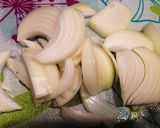 簡単!柔らか鶏かた肉の黒胡椒甘酢炒め作り方5写真