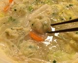 フワっフワっ♪鶏団子ワンタン作り方5写真