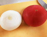 トマトと新玉ねぎのさっぱりマリネ作り方1写真