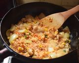チャーハン道! たっぷり野菜のオムライス作り方3写真