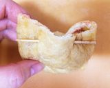 明太子と納豆の油揚げポケット焼き作り方8写真