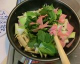 (筍とはんぺんと青梗菜)×プルコギのたれ作り方5写真