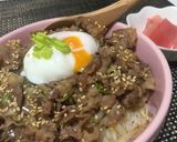 もやしシャキ♡くせになる甘辛牛丼♡作り方2写真