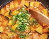 お弁当♪おつまみにも♪かぼちゃの豆板醤煮作り方8写真