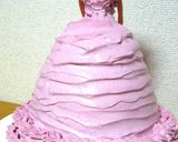 米粉の★りかちゃんドールケーキ★祝誕生日作り方22写真