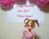米粉の★りかちゃんドールケーキ★祝誕生日作り方26写真