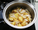 春の味！新じゃがと新たまねぎの簡単煮物作り方5写真