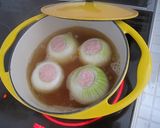 新玉ねぎの丸ごと煮作り方4写真