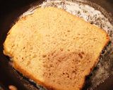珈琲フレンチトースト〜ホワイトチョコのせ作り方3写真