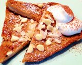珈琲フレンチトースト〜ホワイトチョコのせ作り方6写真