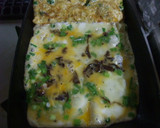 今日のお弁当の卵焼き_きくらげとあみ海老作り方4写真