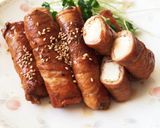 簡単！肉巻きおにぎり。焼肉のタレで。作り方10写真