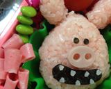 キャラ弁 ひつじのショーンpart4作り方5写真