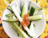 大根と胡瓜のさっぱり梅サラダ作り方6写真