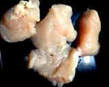 超簡単☆鶏胸肉と豆苗の塩こんぶ和え作り方1写真