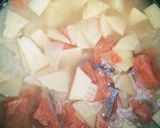筍と鮭の炊き込みご飯。作り方2写真