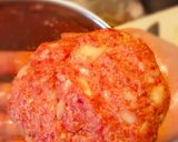 和牛デミグラハンバーグ作り方4写真
