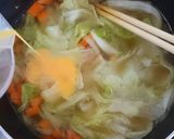 レタスの溶き卵中華スープ作り方7写真
