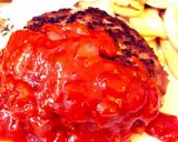 和牛デミグラハンバーグ作り方12写真
