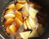 ほたるいかの煮汁で煮物（たけのこ）作り方5写真