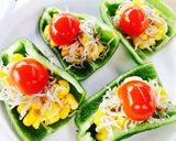 BBQにも！ピーマンの色々のせ焼き作り方4写真