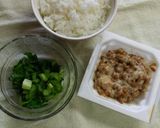 納豆チャーハンのキムチのっけ作り方1写真