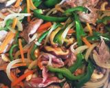 【BBQの思い出】プルコギ風牛炒め。作り方6写真