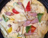 筍と豆腐の味噌マヨグラタン作り方7写真