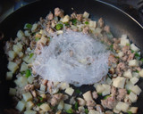 筍とひき肉の中華風炒め煮のレタス巻き作り方8写真