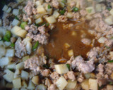 筍とひき肉の中華風炒め煮のレタス巻き作り方9写真
