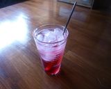 クリームソーダ♪（ザクロ）作り方2写真