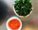 子供も喜ぶ♡かぶの葉っぱの肉味噌作り方1写真