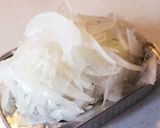 オイルサーディンの新玉ねぎもりもり焼き作り方3写真
