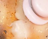 麺染み込みにんにく☆ビーフン里芋ベーコン作り方6写真