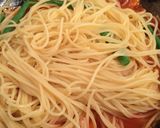 干しエビのトマトソースパスタ作り方8写真
