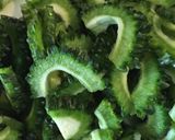 ご飯のお供*ゴーヤとおからの甘辛卵炒め作り方1写真