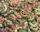 ご飯のお供＊ゴーヤとおからの甘辛卵炒め作り方5写真