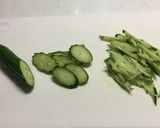 簡単☆我が家のジャージャー麺作り方1写真