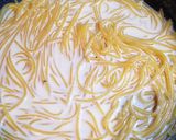 フライパンひとつで☆舞茸のクリームパスタ作り方6写真