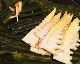 ワラビの昆布締め…筍も作り方5写真