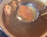 出汁が最高♡海老頭のお味噌汁作り方3写真