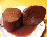 簡単美味しいさつまいものオレンジ煮作り方2写真