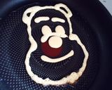ホットケーキでキャラクター♡プーさん作り方2写真