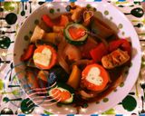 簡単ラタトイユ風ささみと野菜煮込み作り方6写真