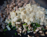 筍とひき肉の中華風炒め煮のレタス巻き作り方7写真