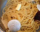 帆立の稚貝と筍で ガリバタ醤油の春パスタ作り方10写真