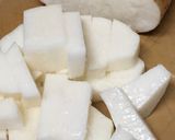 長芋と牛肉の炒め物作り方1写真